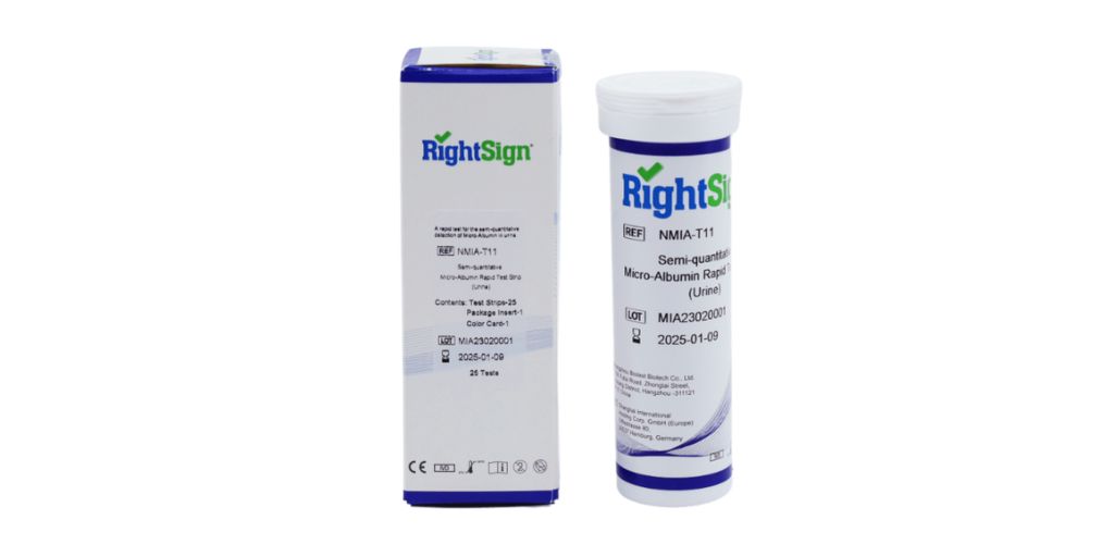 RightSign Semiquantitative Microalbumin Rapid Test Strip