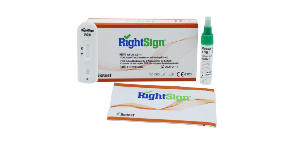 rightsign fob rapid test cassette self-test