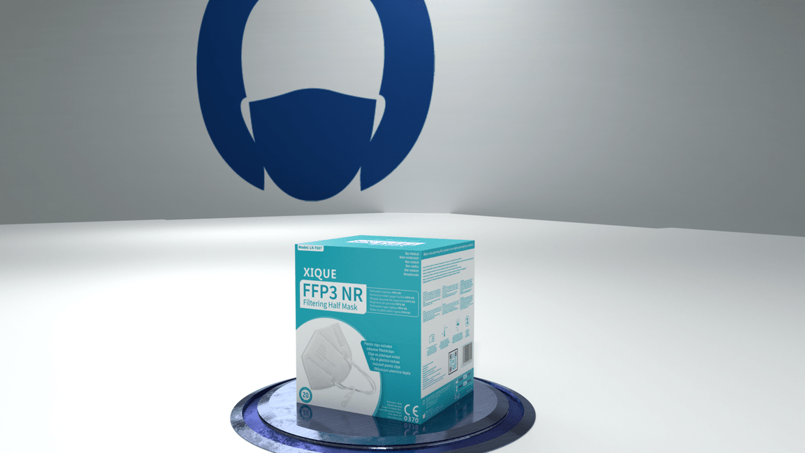 Xique - FFP3 Mask with CE Certificate