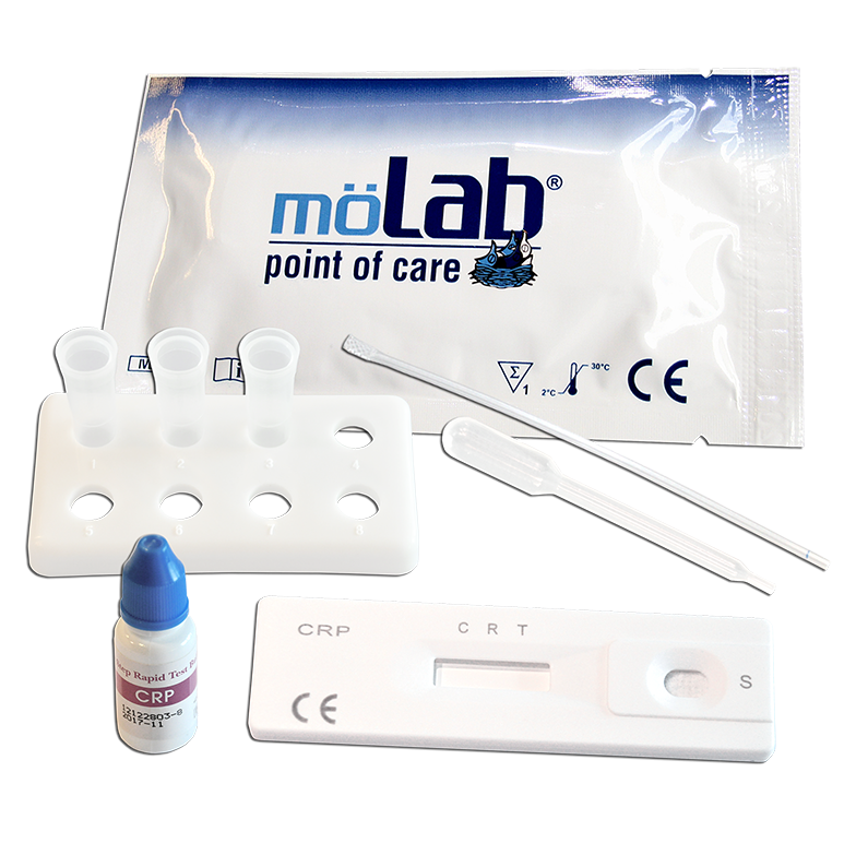 möLab CRP Blood Test (10/60) - Pack of 10