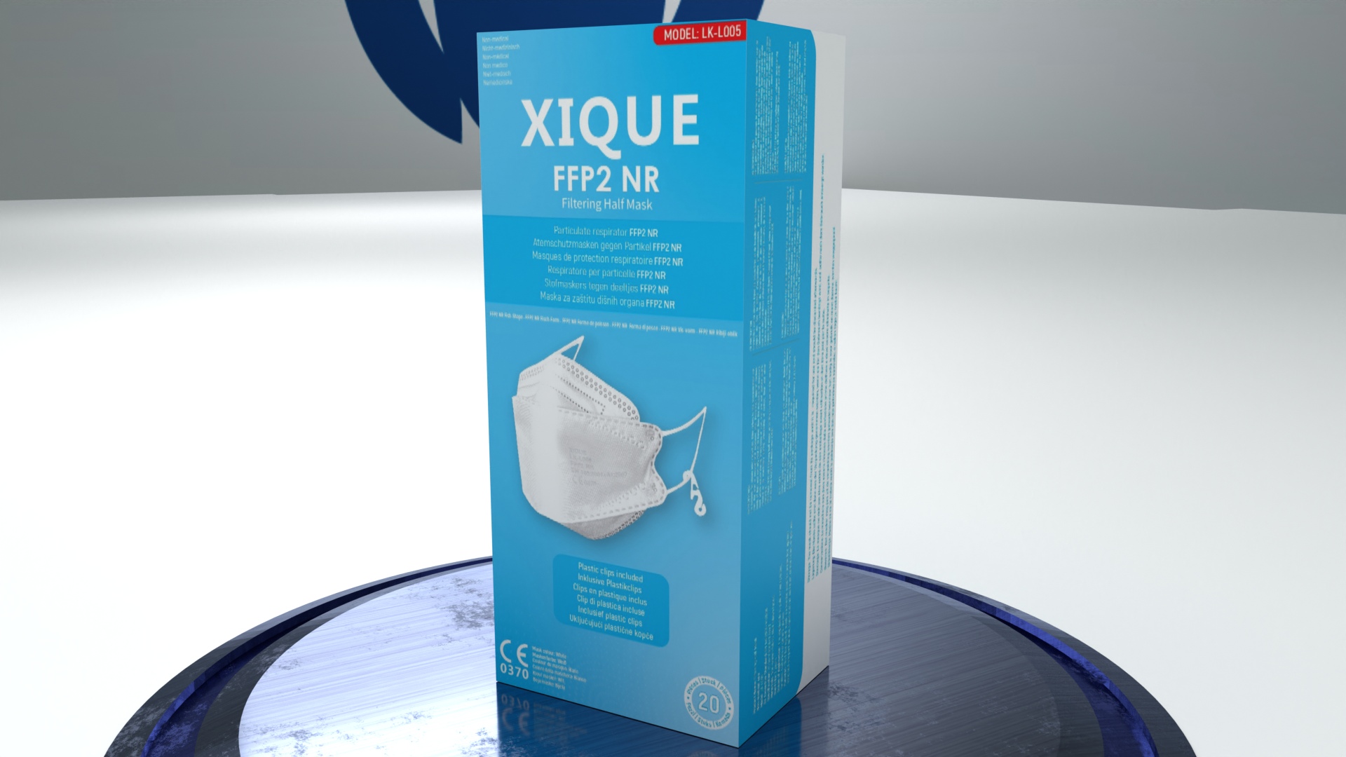 Xique - FFP2 fish shape mask with CE certificate