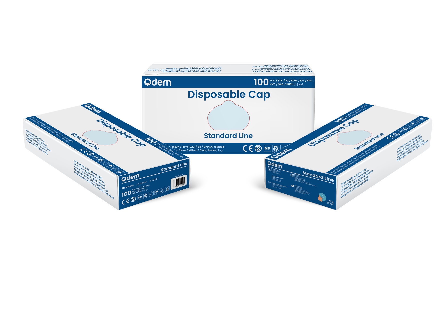 Odem Surgical Disposable Caps Standard line