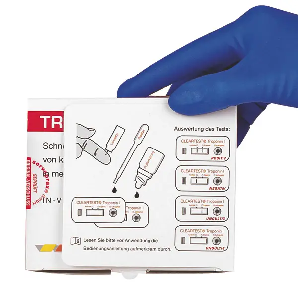 Cleartest Cardiac Troponin Blood Test (Pack of 20)