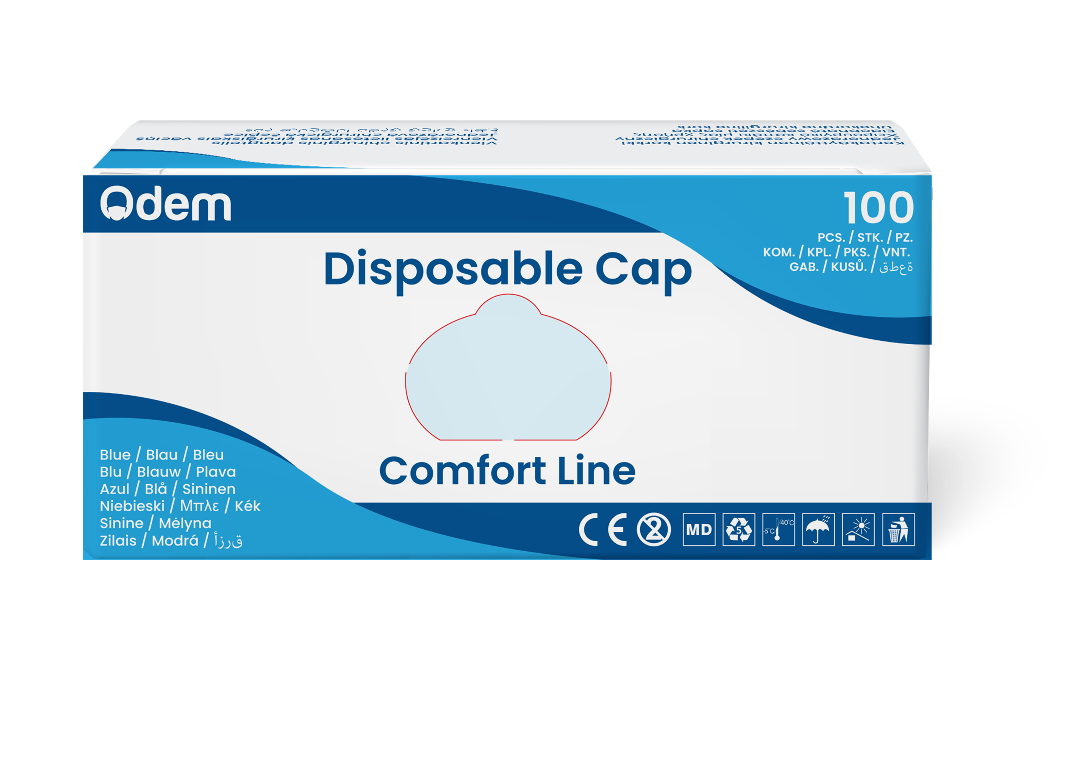 Odem Surgical Disposable Caps Comfort line