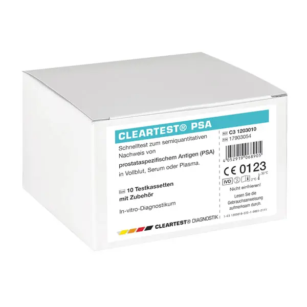 Cleartest PSA Test (Pack of 10)